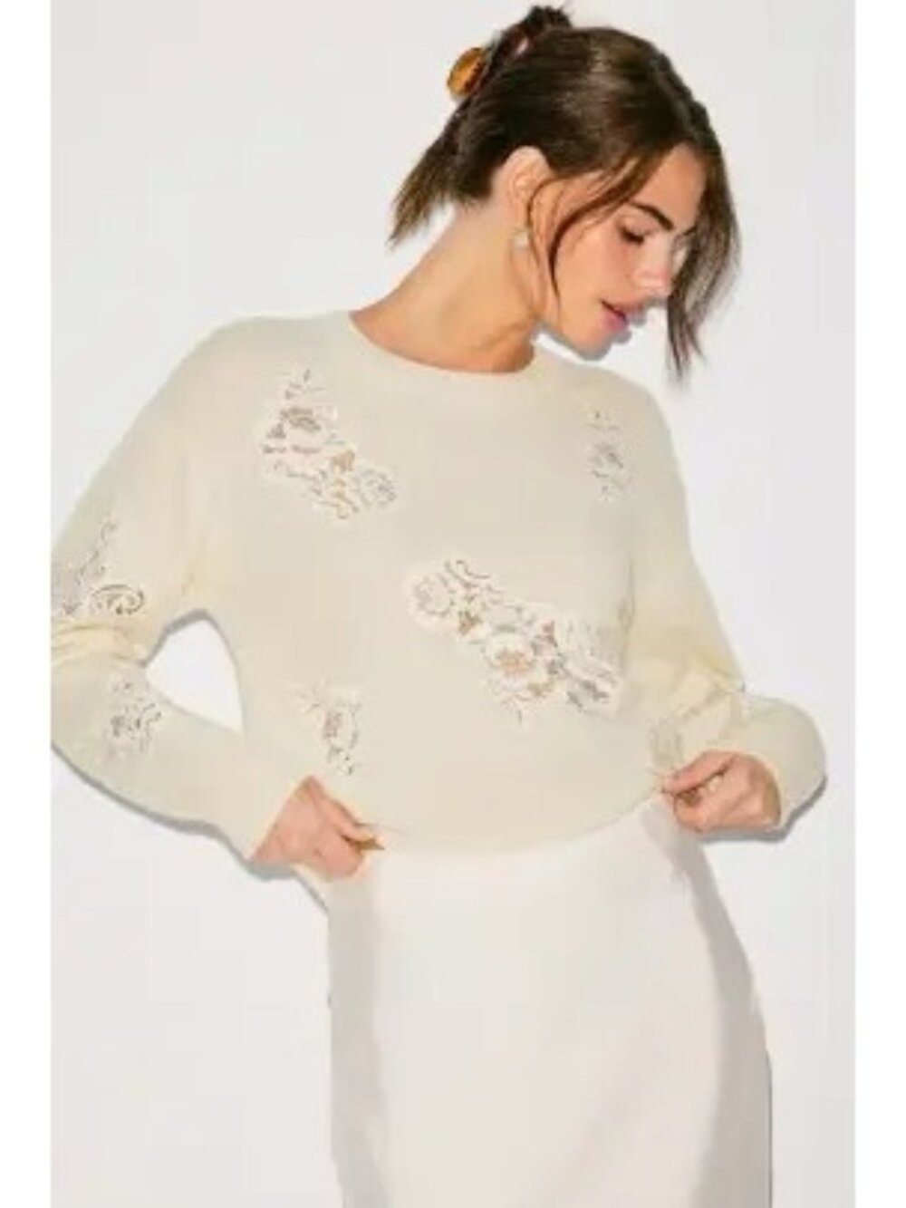 R-51. LoveShackFancy	Lazuli Sweater